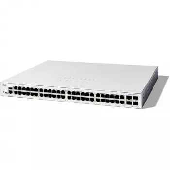 Switch gestionado Cisco Catalyst 1300-48T-4X, 48 puertos GE, 4x10GE SFP+, Limited Lifetime Protection (C1300-48T-4X)