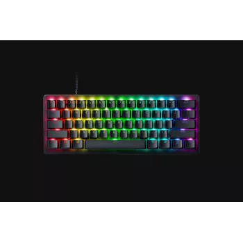 Teclado Razer Huntsman V3 Pro Mini Gaming USB QWERTZ Alemán Negro
