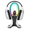 Soporte para auriculares Subsonic SA5682 negro blanco 426g