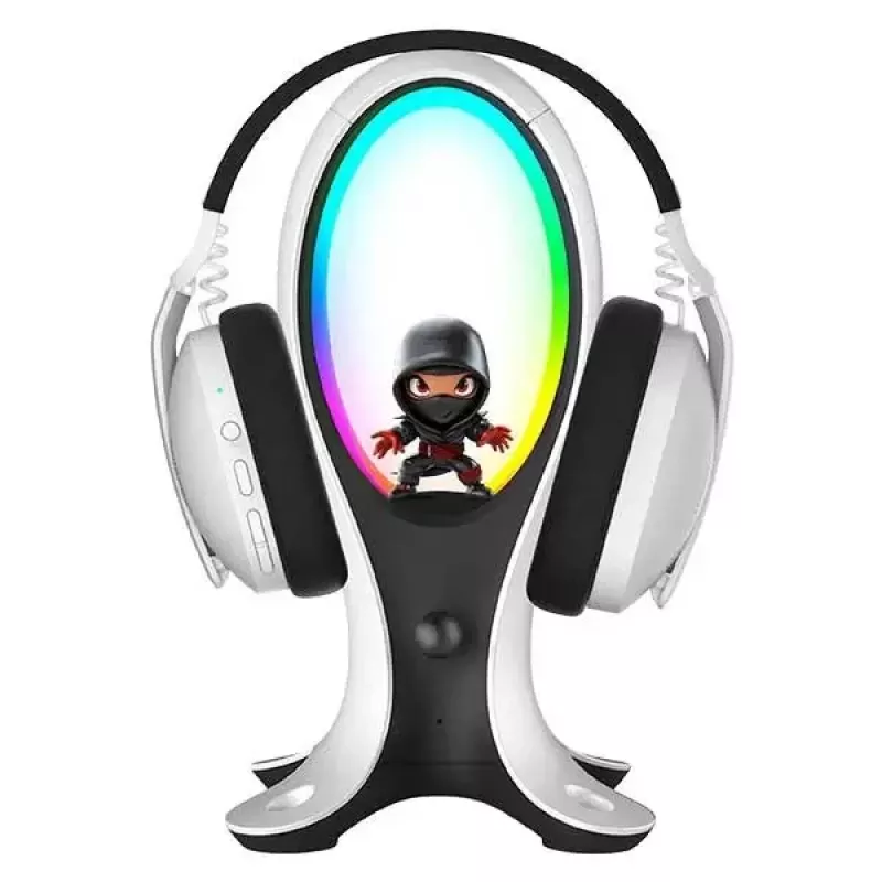 Soporte para auriculares Subsonic SA5682 negro blanco 426g