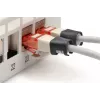 DIGITUS - Clips para cables con codificación por colores - para cables de parcheo - negro (paquete de 100) (A-CC-BL)