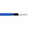 Delock 86780 bastoncillos de limpieza para fibra óptica, 10 cm, azul, paquete de 5