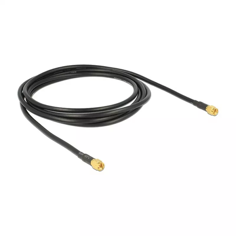 Cable coaxial DeLOCK 88892 LMR195 2 m SMA Negro