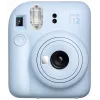 Cámara instantánea Fujifilm Instax Mini 12 Azul — impresiones de 86 x 54 mm, distancia focal 60 mm, obturador electrónico