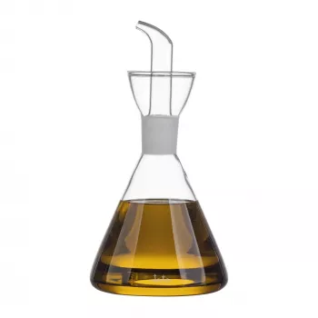 Dispensador de aceite y vinagre JATA HACC4535 botella 125L cristal transparente