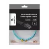 Cable multimodo dúplex OM4 50/125, LC/LC, 15 m