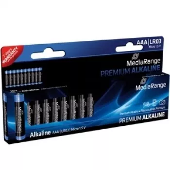 Pila alcalina de un solo uso AAA/LR03 MediaRange MRBAT102 1,5 V — 10 uds.