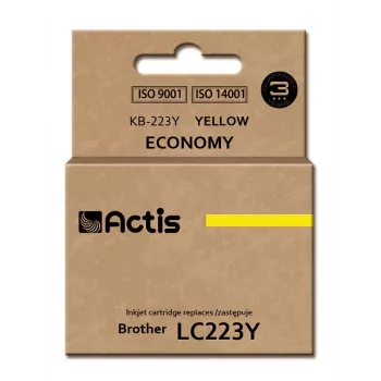 Actis KB-223Y Tinta (sustituto de Brother LC223Y; Estándar; 10 ml; amarillo)