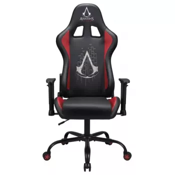 Silla de oficina Subsonic SA5609-AC1 asiento acolchado respaldo acolchado negro rojo