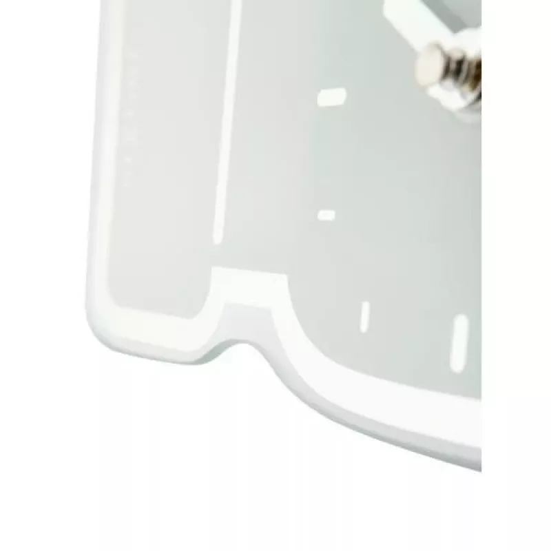 Reloj NeXtime 5185wi Mini Thumbs Up, 20,5x21 cm, pared, blanco/plata