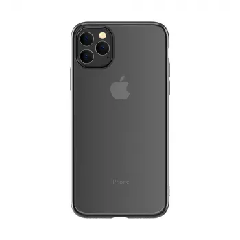 Funda protectora blanda Devia para iPhone 12 Pro Max — antigolpes, negro