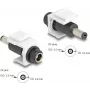 Módulo Keystone DeLOCK DC 5,5 x 2,5 mm conector hembra a conector macho blanco