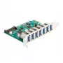 Tarjeta PCI Express x1 DeLOCK a 7 x conector hembra USB 5 Gbit/s Type-A externo