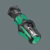 Wera 826 T Kraftform Turbo Destornillador portapuntas con Rapidaptor, 1/4 de pulgada