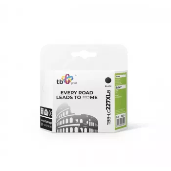 Cartucho de tinta TB compatible con Brother LC227XL negro nuevo