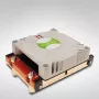 Inter-Tech Dynatron H-38G - Disipador de CPU por aire - (para: zócalo 604) - Cobre - 70 mm - 1U (88885086)