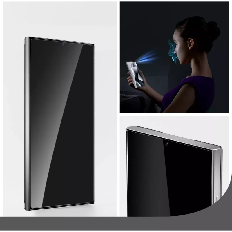 Protector de pantalla 4smarts Galaxy S25 Ultra Vidrio templado antibalas