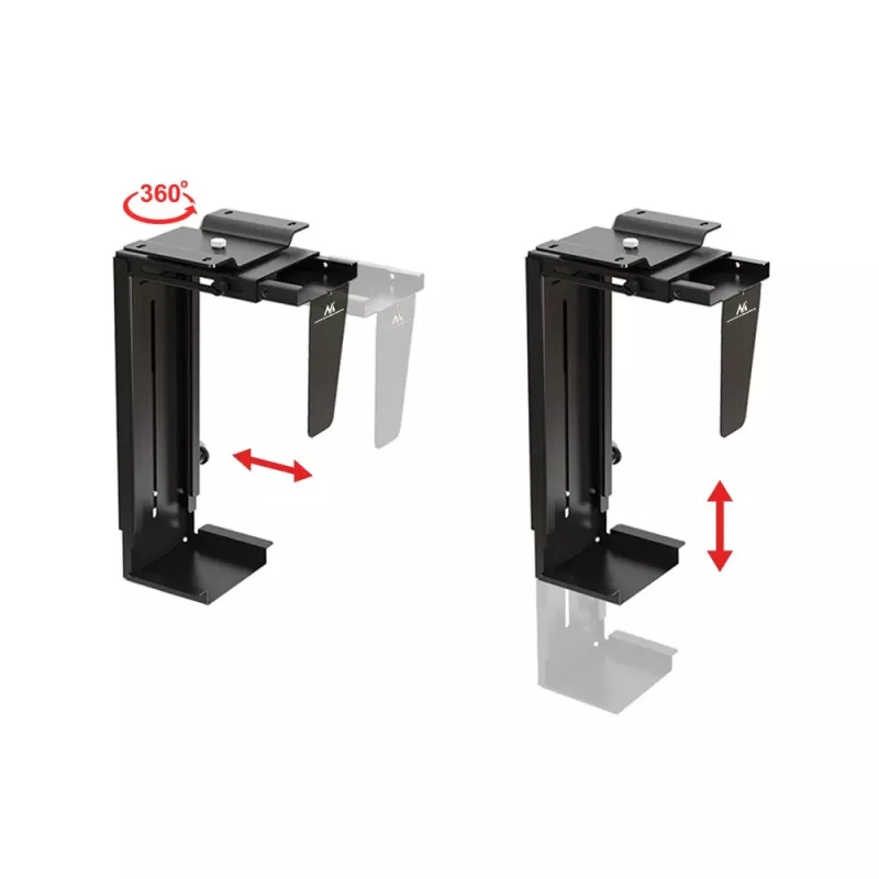 Soporte para PC MC-713 – Soporte bajo el escritorio para guardar el ordenador