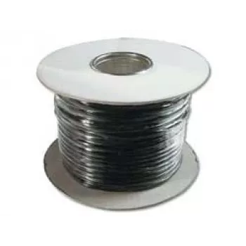 Cable plano de instalación telefónica Digitus AK-460701-100-S RJ11 100m Negro