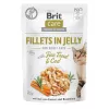 Sobre de comida húmeda para gatos Brit Care FJ Flavour Box en gelatina 12 x 85 g