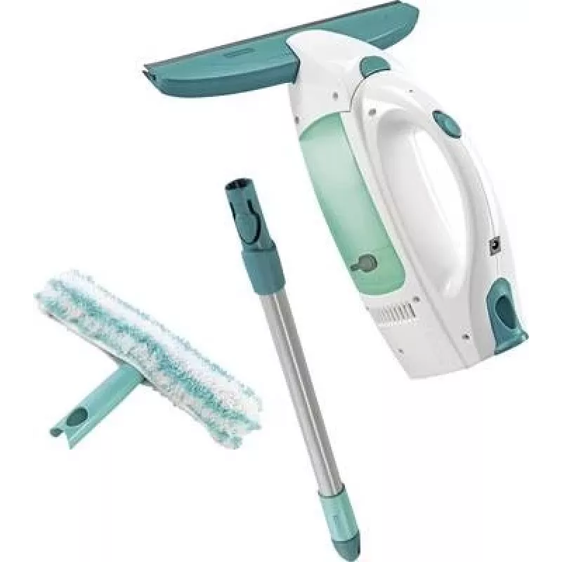 Limpiacristales con aspirador Leifheit Window Vacuum Glass Cleaner Dry&Clean con mango y cepillo 51003
