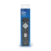 Mando a distancia IR SAVIO RC-16 para sintonizador de TV / set-top box, 20 dispositivos, alcance 10 m, negro