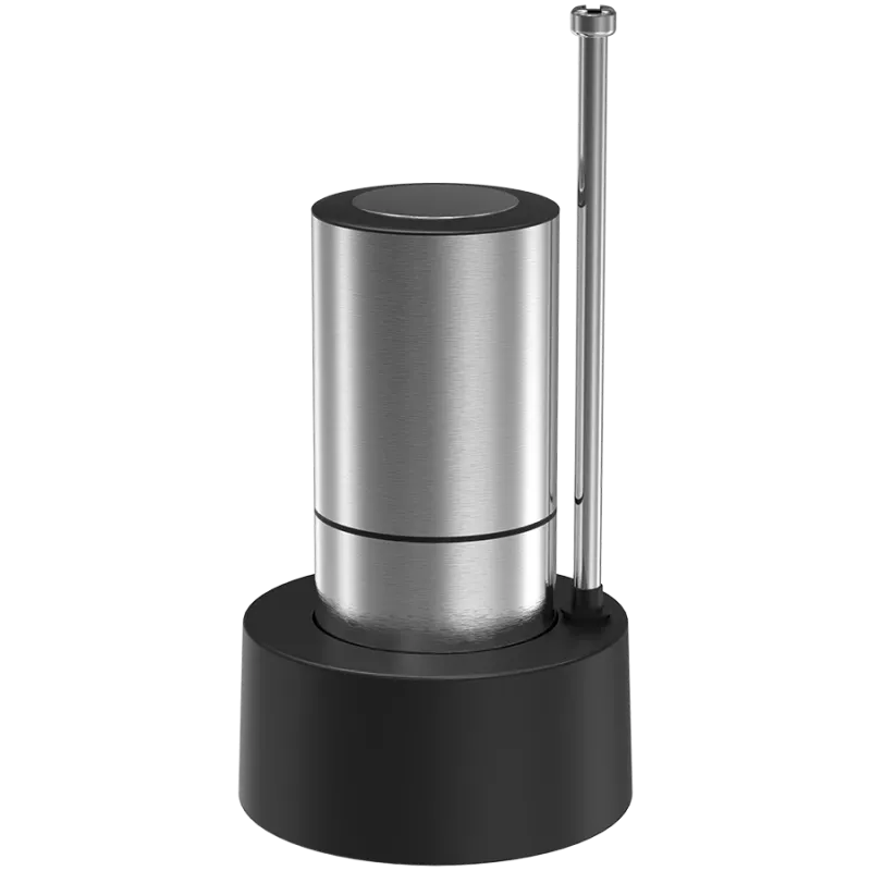 Dispensador de vino eléctrico a batería con tubo de acero inoxidable