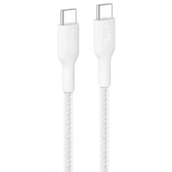 Cable USB Belkin BoostCharge Pro 1 m USB-C Blanco