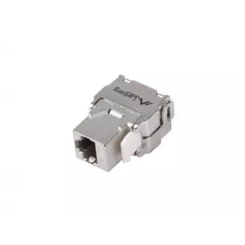 Módulo keystone RJ45 - LSA FTP Cat.5e 180 grados para caja de montaje