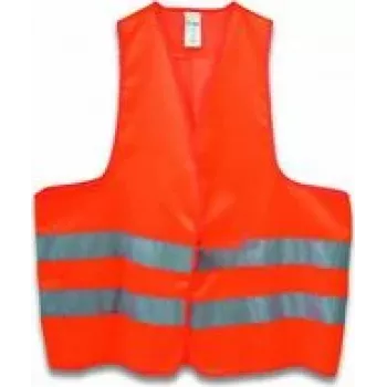 Chaleco de seguridad Cimco 142012, naranja de alta visibilidad, OSFM (talla única), pack individual