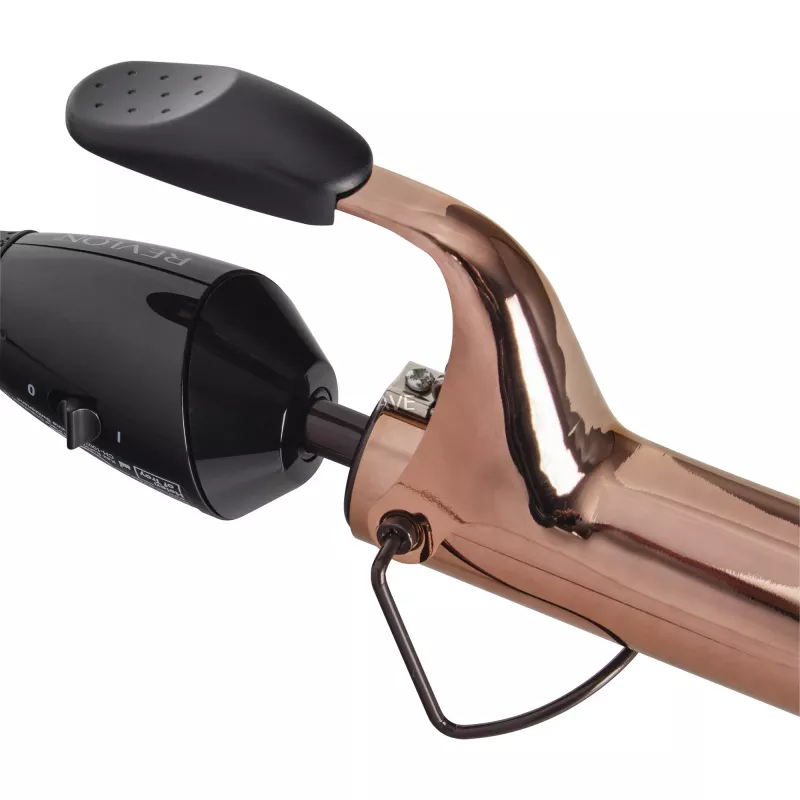 Lang anhaltende Locken & Wellen RVIR1159E, rizador negro/oro rosa