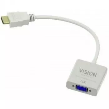 Adaptador de cable de vídeo VGA D-Sub HDMI Type-A Vision TC-HDMIVGA