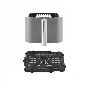 Ninja SL400EU freidora Double 9,5 L 2470 W freidora de aire caliente negra, gris