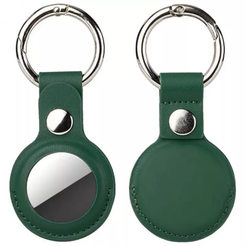 4smarts Set - Funda para AirTag - Metal, Piel sintética de poliuretano