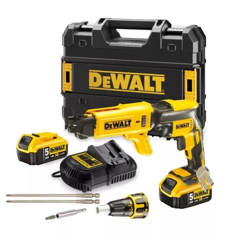 Atornillador/taladro de impacto a batería DeWALT DCF620P2K negro, amarillo 4400 rpm