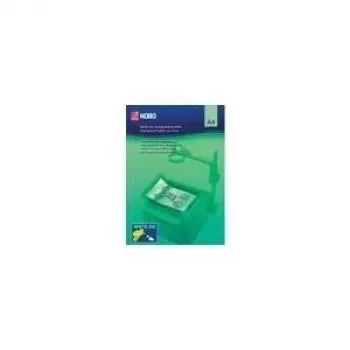 Nobo transparencia para retroproyector (100), 210 x 297 mm, 100 hojas