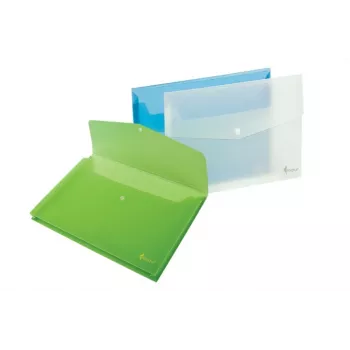 Carpeta de solapas Forpus FO21622 plástico azul A4
