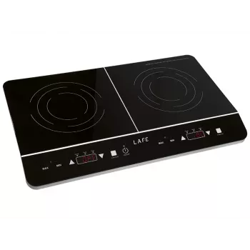 Placa de cocina Lafe DuoChef CIY002, 2 zonas de cocción, control táctil