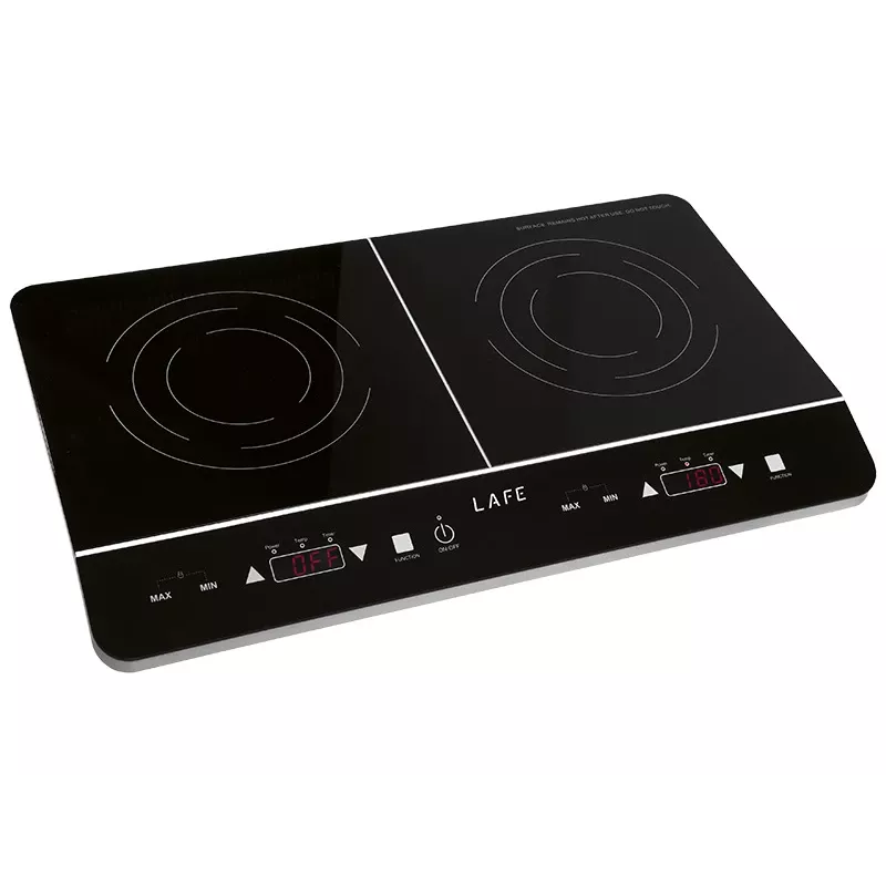 Placa de cocina Lafe DuoChef CIY002, 2 zonas de cocción, control táctil