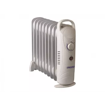 Mesko Home MS7805 Radiador de aceite eléctrico para interior Blanco 1000 W