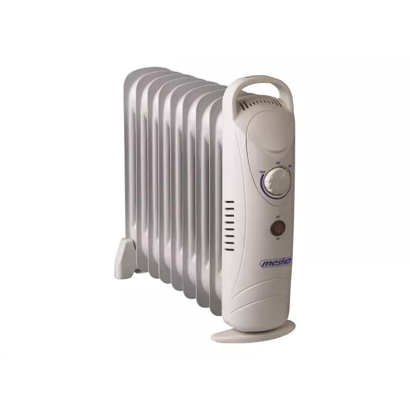 Mesko Home MS7805 Radiador de aceite eléctrico para interior Blanco 1000 W