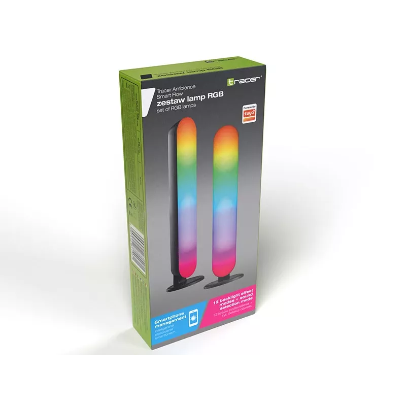 Lámpara de mesa y colgante TRACER Smart Flow Tracer 47245 Ambience TRAOSW47245 control Wi‑Fi LED