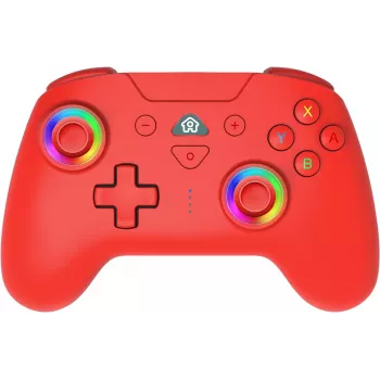 Mando inalámbrico LED Subsonic rojo para Switch