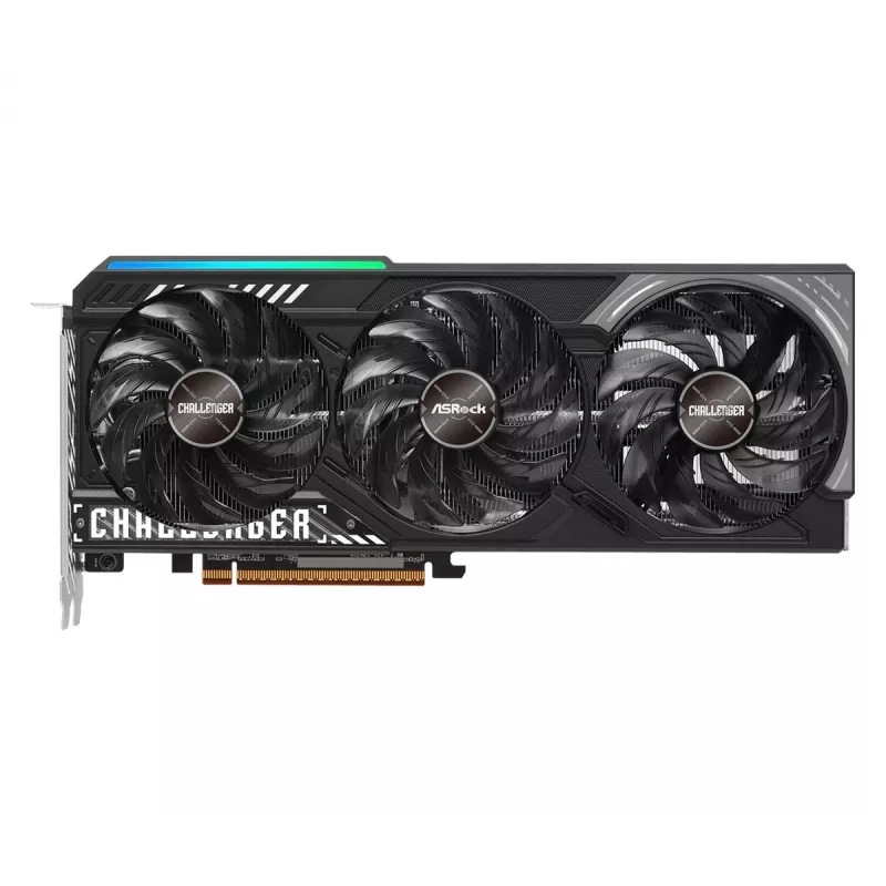 Tarjeta gráfica ASRock Challenger Radeon RX 9070 — 16 GB GDDR6, 256 bits, PCIe 5.0, 3x DisplayPort 2.1a + HDMI 2.1b