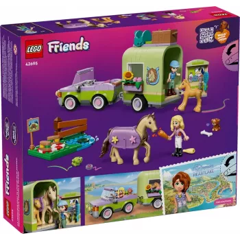 LEGO FRIENDS 42695 Remolque de yegua y potro