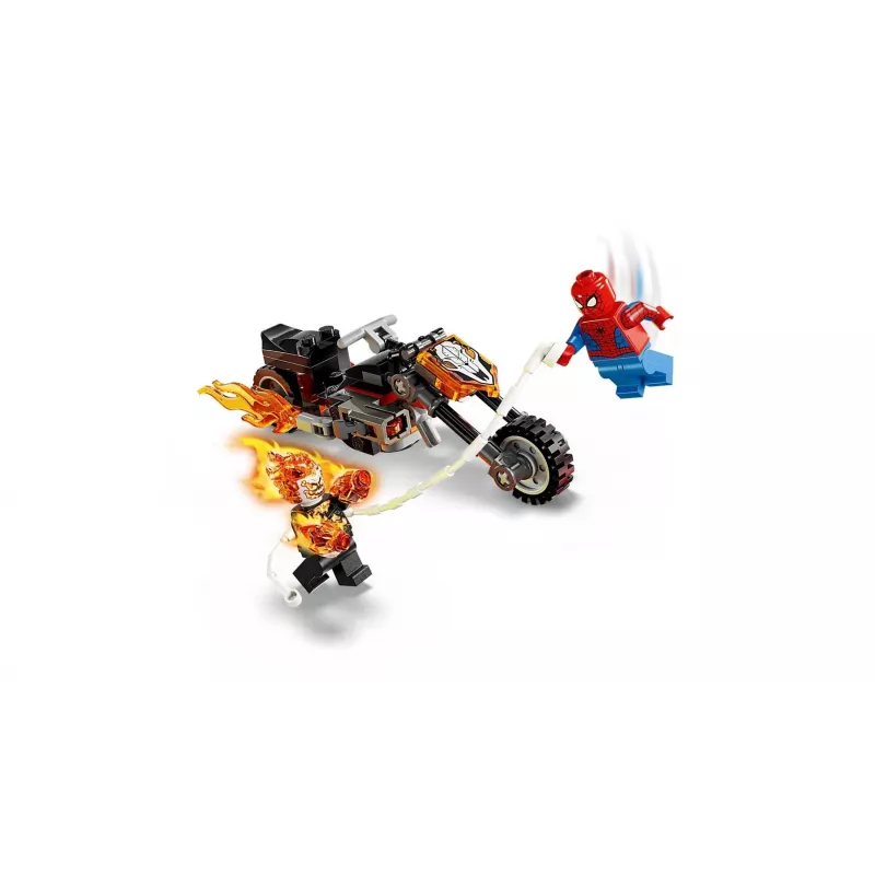 LEGO MARVEL 76335 Moto de Spider-Man vs. Ghost Rider