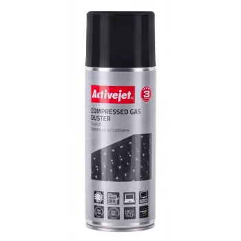 Limpiador de aire comprimido ActiveJet AOC-200 — spray de limpieza de equipos, 400 ml, para metal/plástico, electrónica
