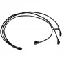 Cable divisor RGB Alphacool 18681 plástico negro 600 mm