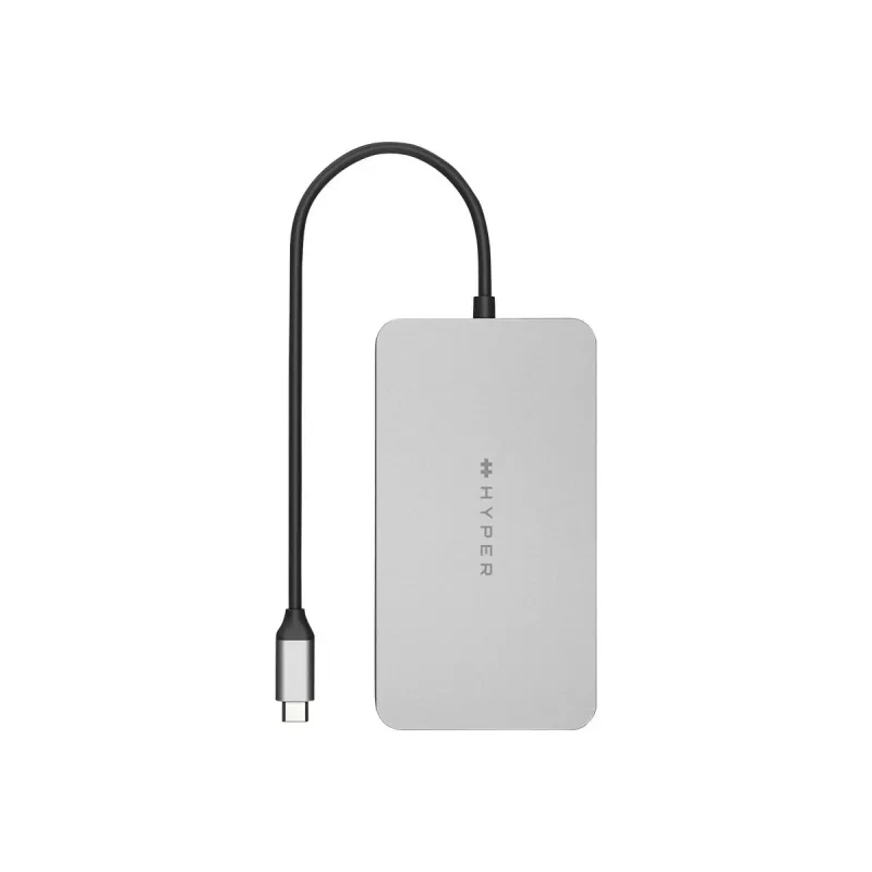 Hyper | HyperDrive Universal USB-C 10-in1 Dual HDMI Mobile Dock | Conectores Ethernet LAN (RJ-45) 1 | Número de conectores HDMI 2