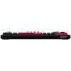 LORGAR KBP7075W teclado gaming mecánico inalámbrico 75 %, negro/rojo, EN